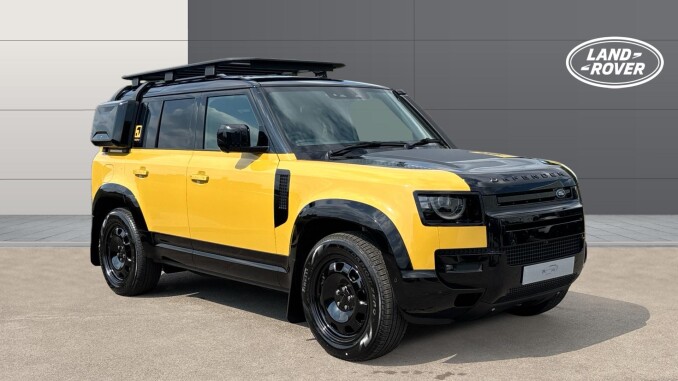Land Rover Defender 3.0 D350 Trophy Edition Deep Sandglow 110 5dr Auto Diesel Estate - Image 1